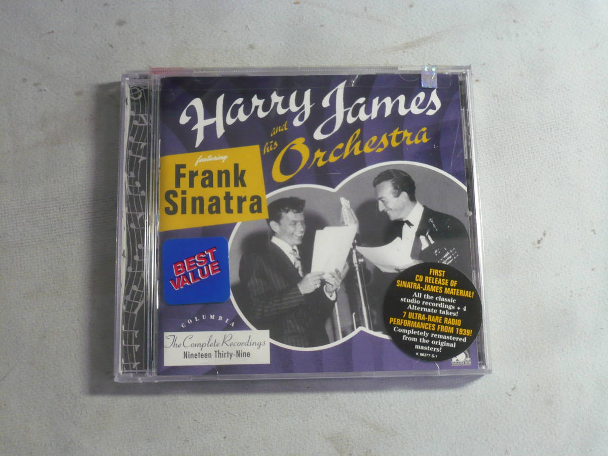 CD■HARRY JAMES ＆ HIS ORCH. FEAT. FRANK SINATRA　中古_画像1