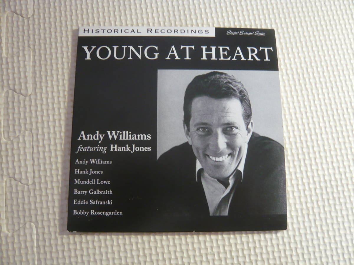 CD[YOUNG AT HEART:Andy Williams featuring Hank Jones]中古_画像1