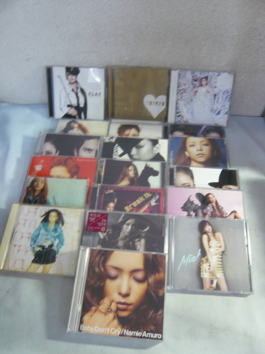 ユ）CD19セット《安室奈美恵　いろいろまとめて》中古_画像1