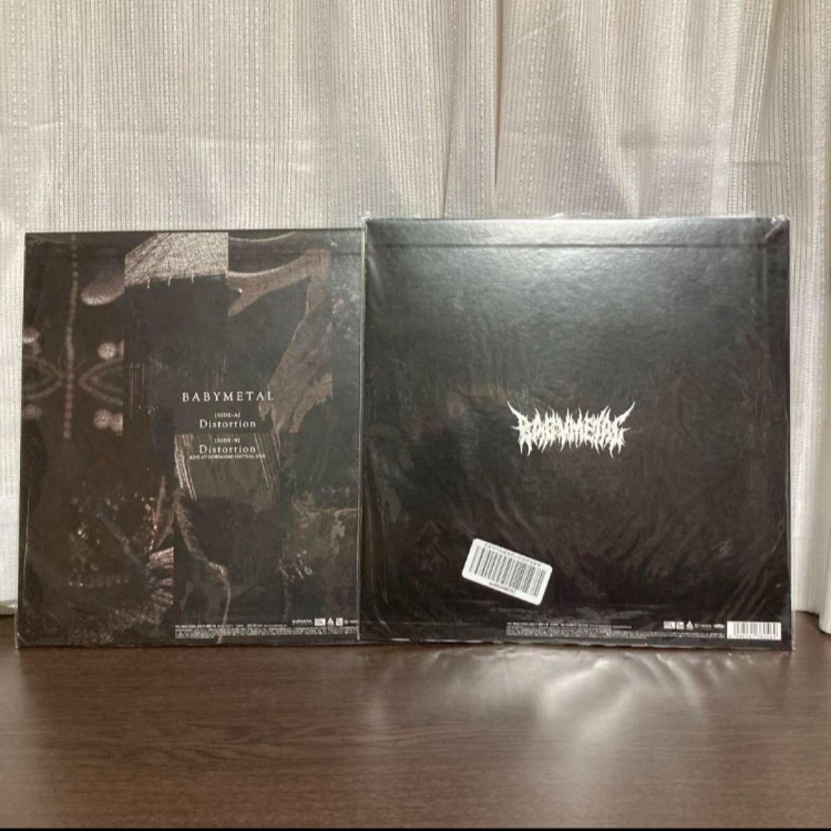 BABYMETAL 日本限定盤 レコード 2枚セット！Distorion & BxMxC