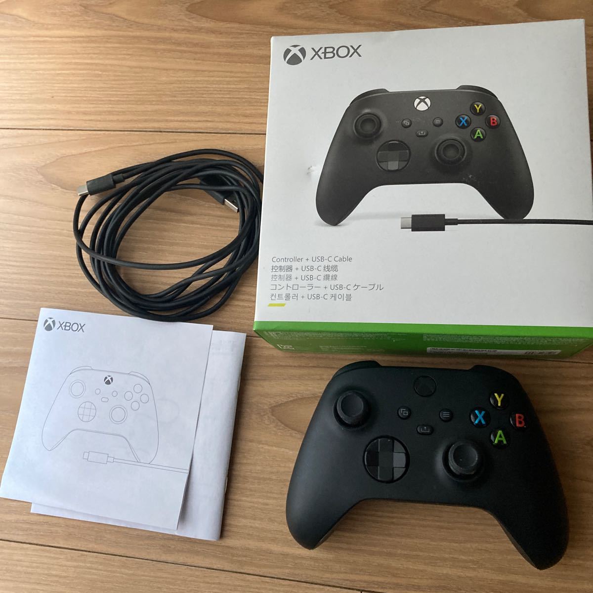 XBOX コントローラー TYPE-C 箱 説明書付き_画像1