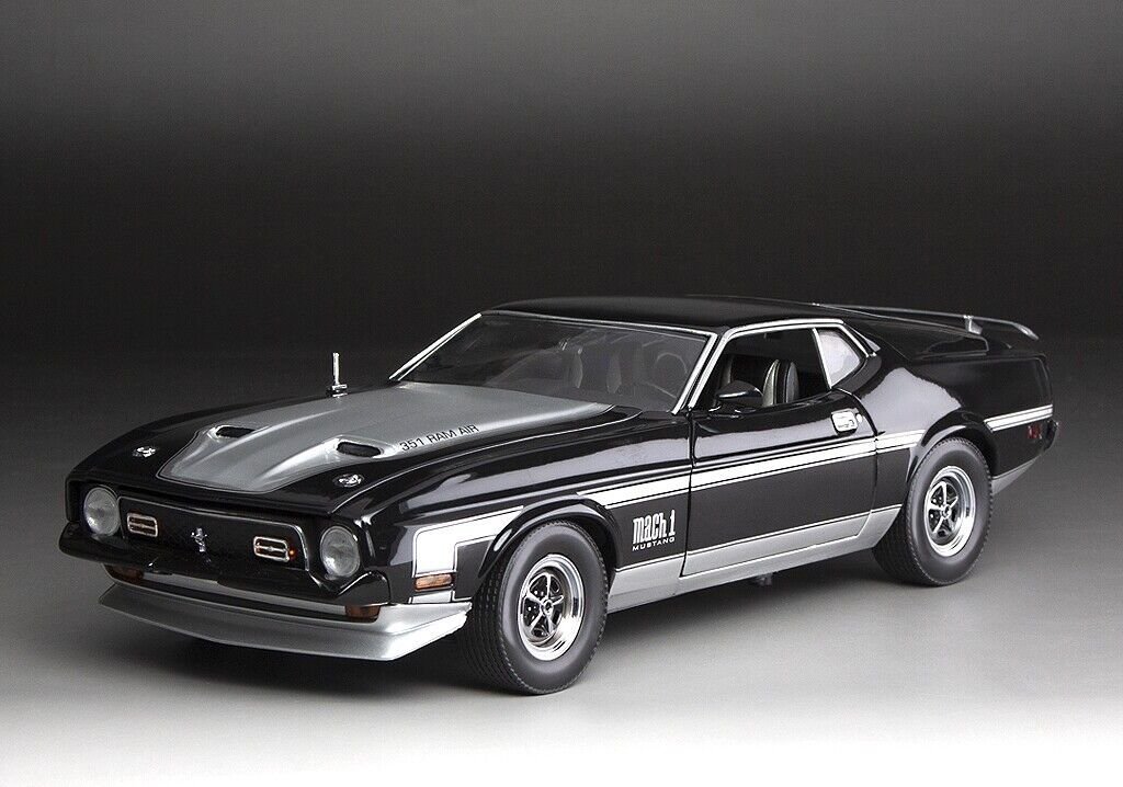 Sun Star サンスター 1/18 ダイキャストモデル 1971年モデル フォード マスタング Ford Mustang Mach 1 Raven Black レイヴェンブラック_画像1