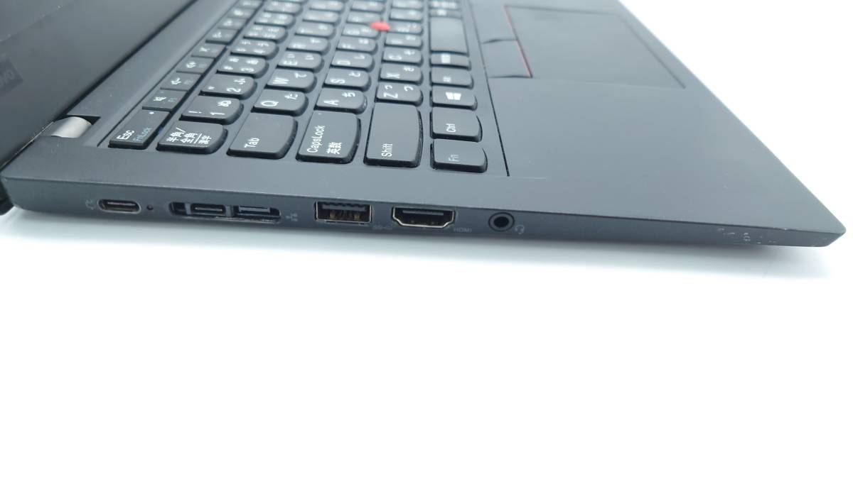Lenovo ThinkPad A285 20MXS0M700 12.5型 Ryzen 5 PRO 2500U w/Radeon Vega Mobile Gfx 2.0GHz メモリ8GB SSD128GB カメラ Wi-Fi 動作品_画像4