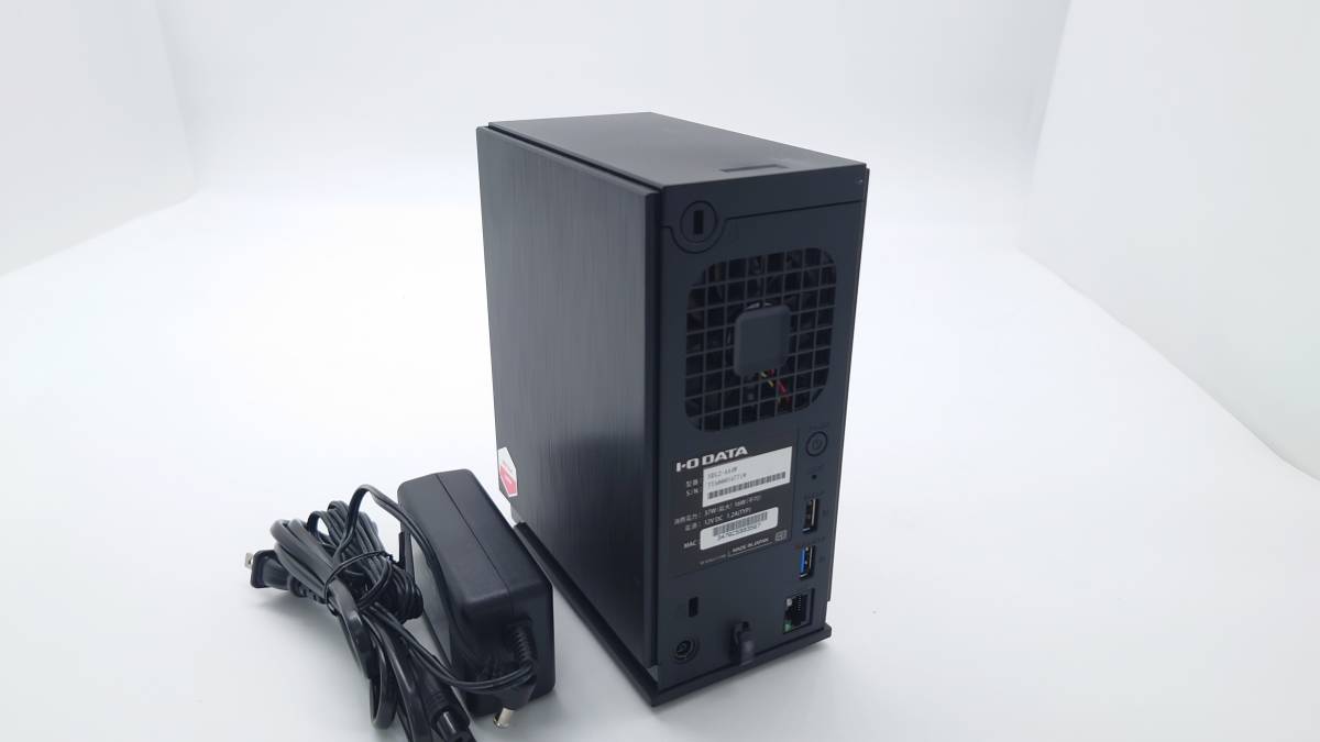 IO DATA アイ・オー・データ機器 HDL2-AA4W NAS ネットワークHDD HDD無 AC付 通電確認_画像2