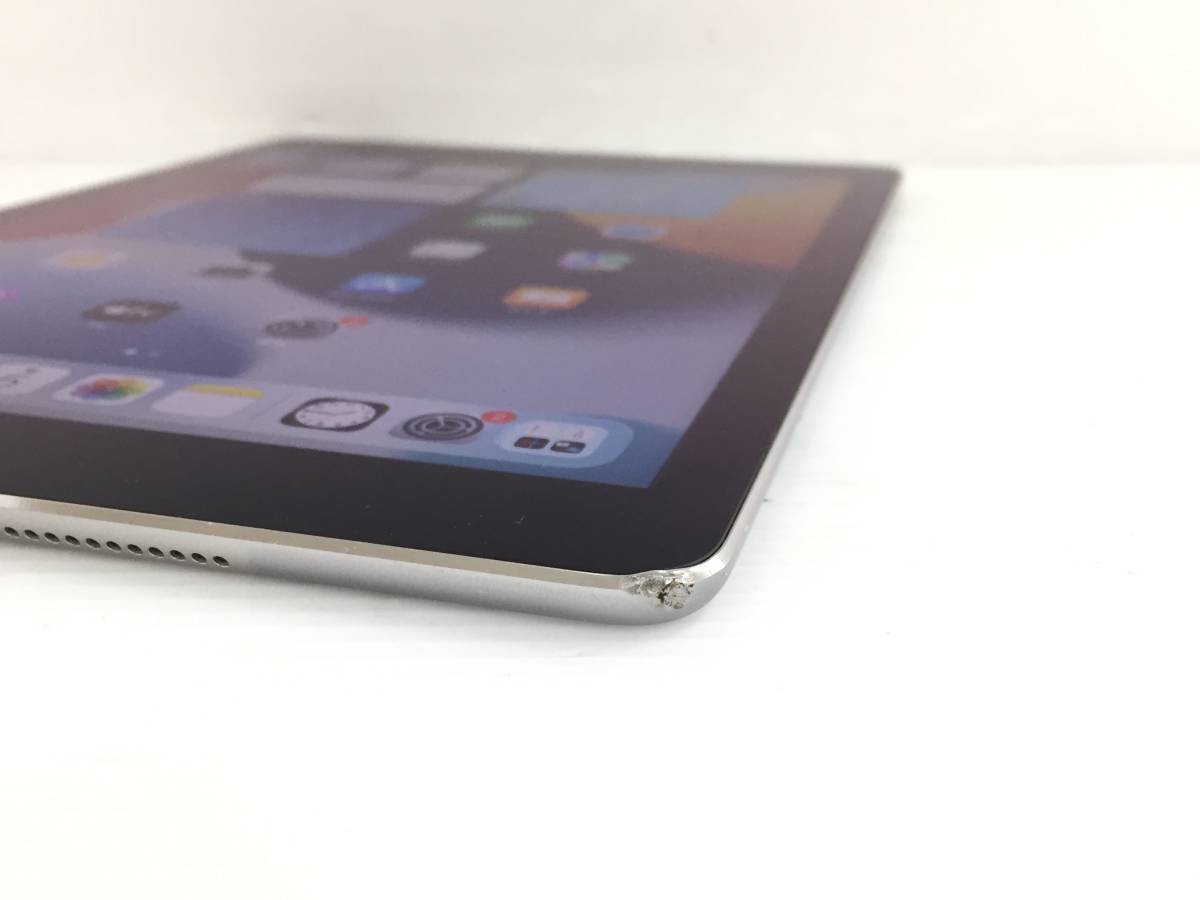 〇SoftBank iPad Air 2 Wi-Fi＋Cellularモデル 32GB A1567(MNVP2J/A) スペースグレイ 〇判定 動作品の画像6