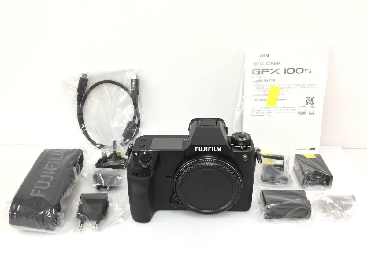 〇【リファービッシュ品・超美品】FUJIFILM 富士フイルム GFX100S ミラーレスデジタルカメラ ボディ 1億200万画素 動作品_画像1