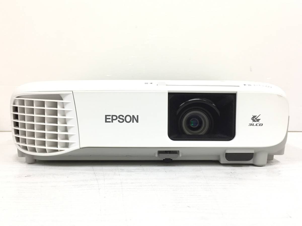 〇【良品】EPSON エプソン EB-960W ビジネスプロジェクター 3800lm ランプ使用230H/84H 動作品_画像2