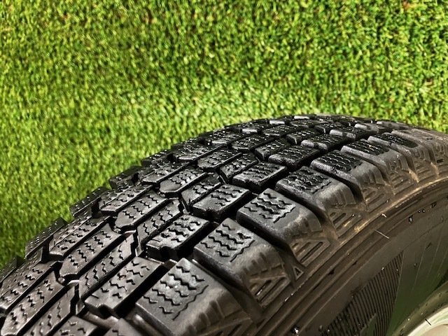 大阪OT9009☆【テリオスキッドで使用】BS CV-201 15x5J+53 5H/114.3 DUNLOP WINTER MAXX SJ8 175/80R15 15インチ 4本 売切!_画像10