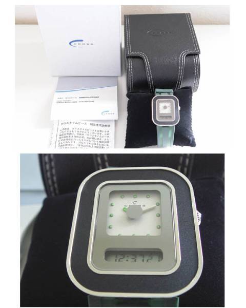 [CROSS] хронограф наручные часы WUV05 работа товар с дефектом (6)