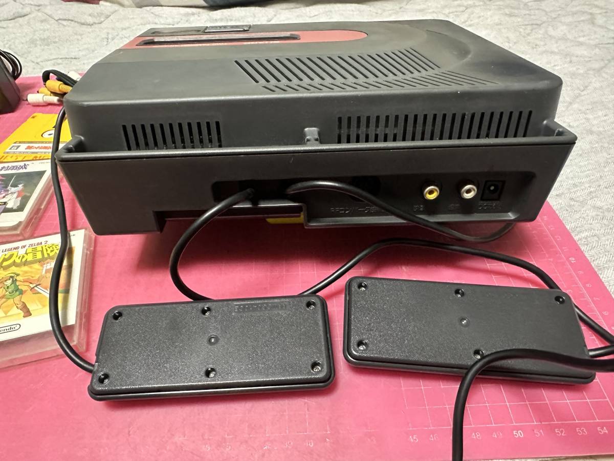 FC AN-500B ツインファミコン改 黒 前期 ディスクシステム 本体 FC AN-500B ツインファミコン改 黒 前期 ディスクシステム 本体