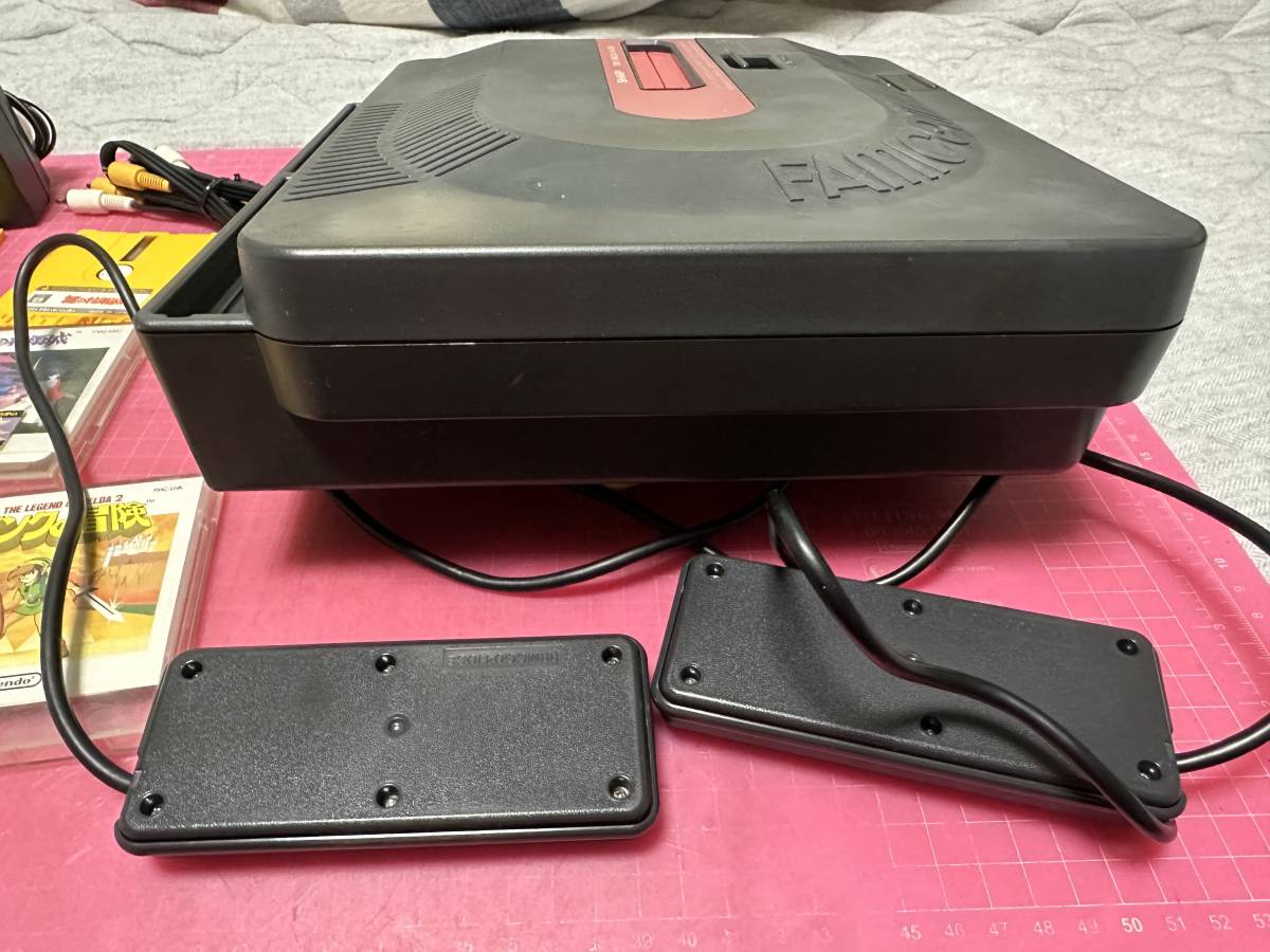 FC AN-500B ツインファミコン改 黒 前期 ディスクシステム 本体 FC AN-500B ツインファミコン改 黒 前期 ディスクシステム 本体