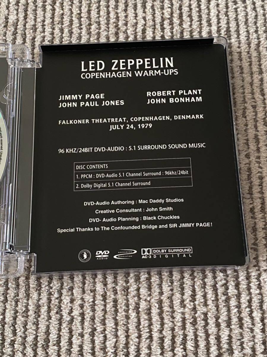 Led Zeppelin 「Copenhagen Warm-Ups」 2DVD-Audio Empress Valley_画像6