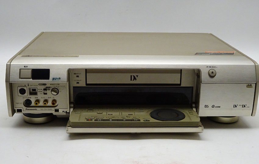 緑屋Re■ パナソニック　NV-DV10000　MiniDV DV デジタルビデオ デッキ　ジャンク品　　　f/g3/1-066/22-5#120_画像3