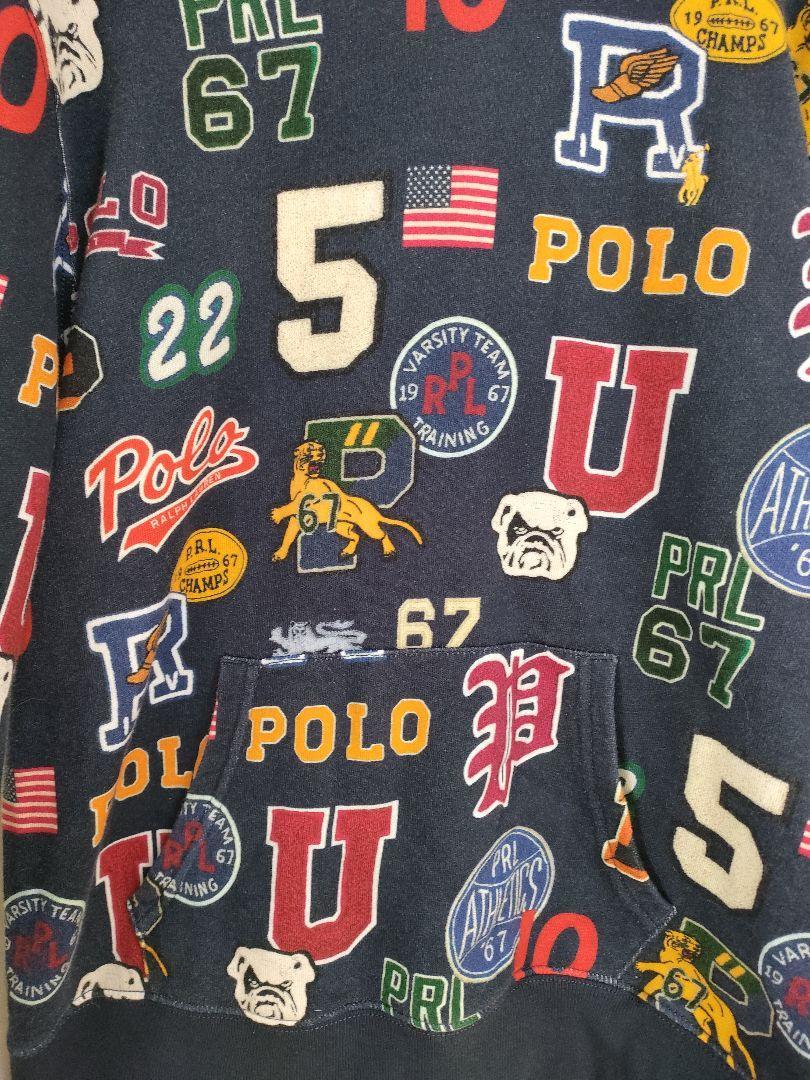  Polo Ralph Lauren letter man total pattern Parker big po knee Tiger Denim POLO RALPH LAUREN SPORT RRL RLX