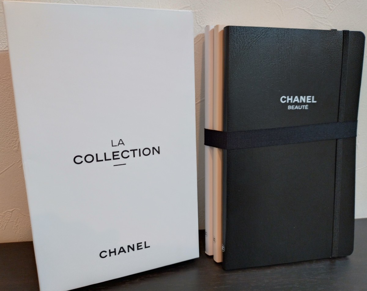 CHANEL ラコレクション ノベルティ　ノートブック3冊セット(箱付)_画像4