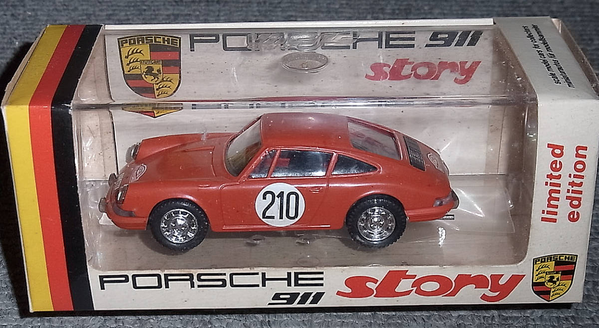 PS2 1/43 ポルシェ 911T 210号車 モンテカルロ ラリー (901) 1968 PORSCHE Carrera カレラ ナロー 911 T
