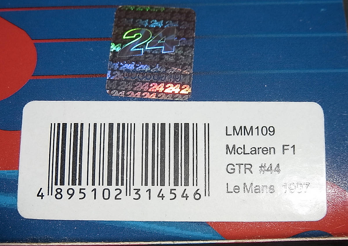 IXO イクソ 1/43 LARK マクラーレン F1 GTR LM 44号車 ルマン 1997 LMM107 McLarenの画像2