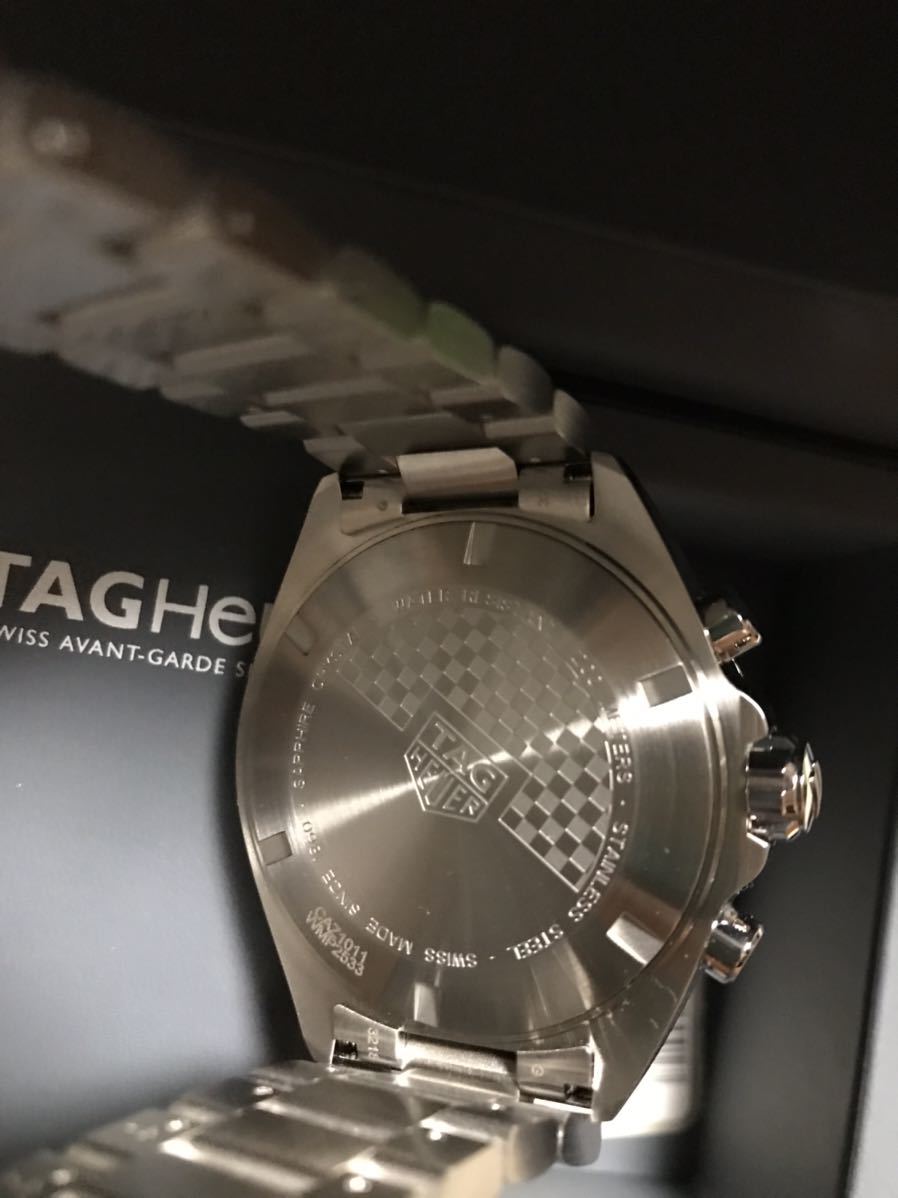 TAG HEUER タグ ホイヤー フォーミュラ1 クオーツ QUARTZ  CAZ1011.BA0842 メンズ グレー文字盤 腕時計 未使用の画像7