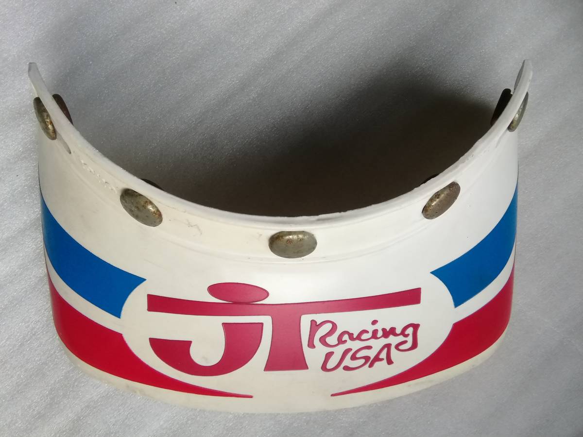 JT Racing USAバイザー 　ホンダ　J.オマラ　 D.ベイリー　ビンテージモトクロス　1980年代　当時物_画像4