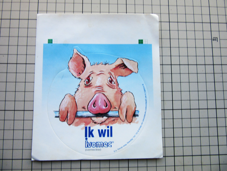 ヤフオク 1381 動物 豚 Pig かわいいイラスト ヴィン