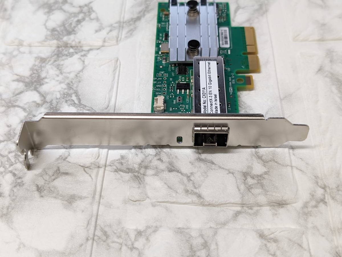 【新品】 Mellanox ConnectX-3 EN + Cisco Twinaxケーブル 10GbE NIC SFP+ CX311A MCX311A-XCAT LANカード SFP-H10GB-CU3M DAC_画像3