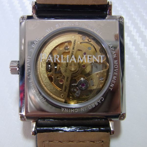 ◆PARLIAMENT　パーラメント　自動巻腕時計　男性用　美品_画像2