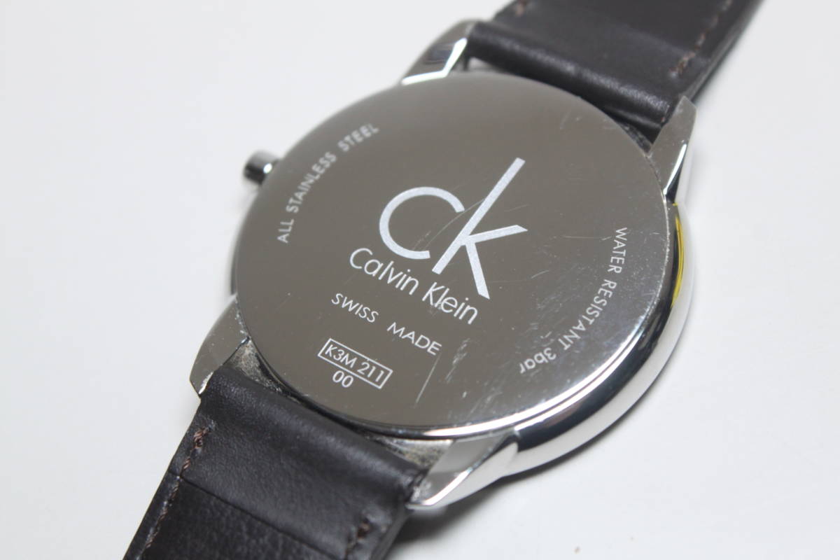 Calvin Klein/K3M211/メンズ腕時計 ④_画像4