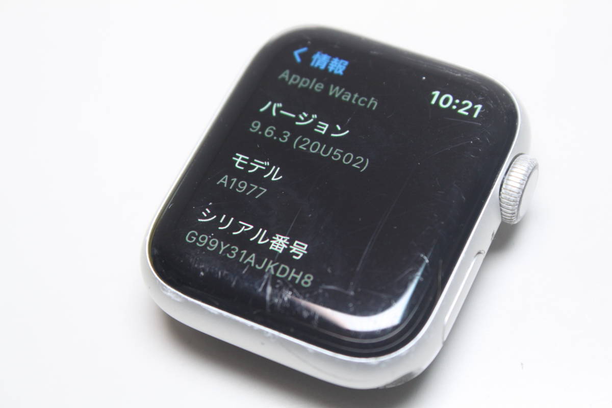 Apple Watch Nike Series 4/GPS/40mm/A1977〈MU6H2J/A〉⑤の画像5