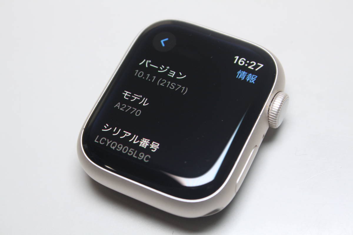 Apple Watch Series 8/GPS/41mm/A2770〈MNP63J/A〉⑥_画像7