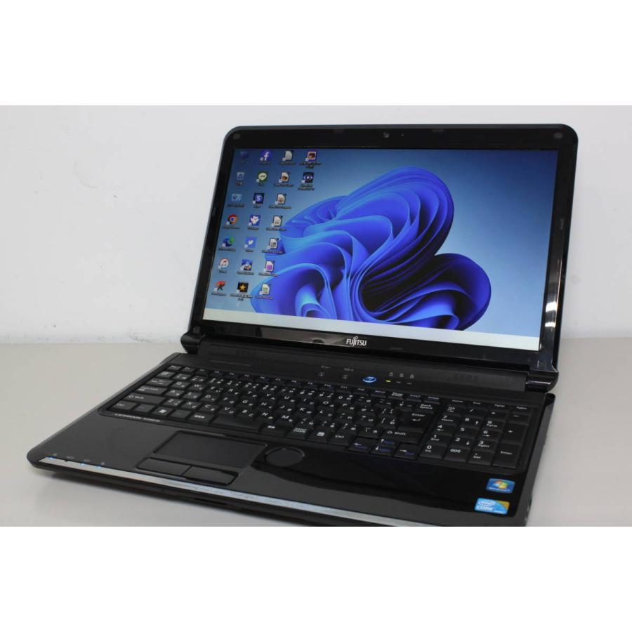 【中古良品】富士通 /LIFEBOOK〈AH550/3B〉Win11/Intel Core i3-370M/HDD750GB/メモリ8GB (4)_画像1