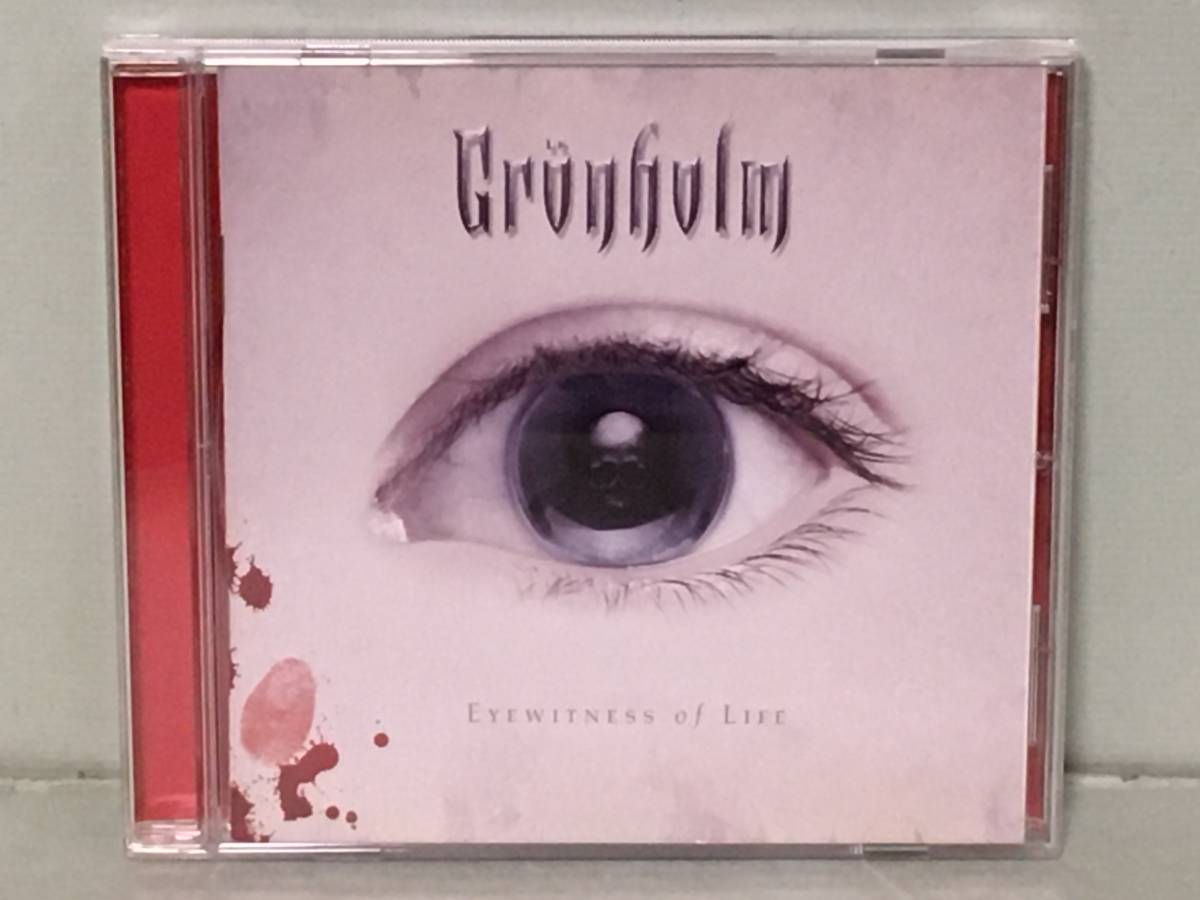 GRONHOLM / EYEWITNESS OF LIFE   フィンランド盤CDの画像1