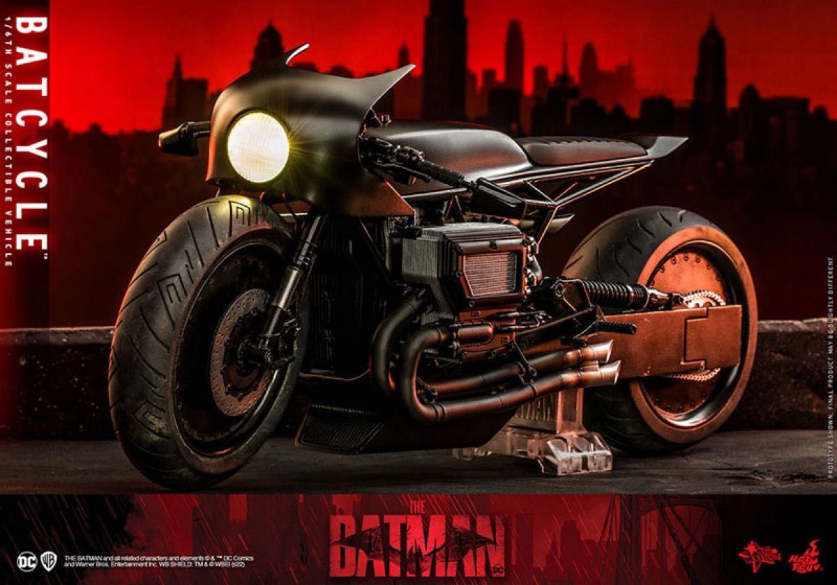 ホットトイズ バットマン バットサイクル 1/6 セット|Yahoo ホットトイズ バットマン バットサイクル 1/6 セット|Yahoo