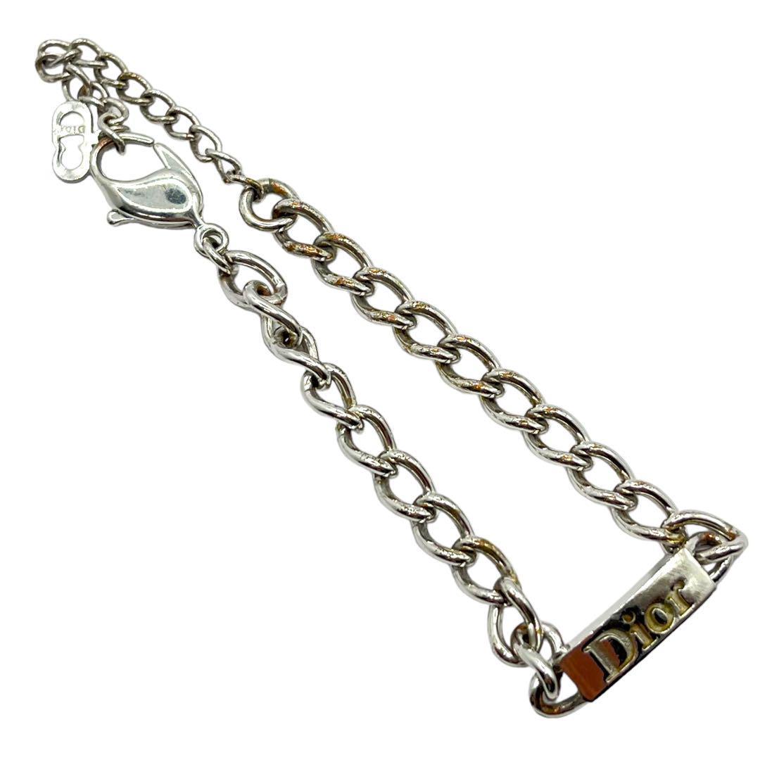 DIOR ディオール ロゴ バングル ブレスレット シルバー|Yahoo DIOR ディオール ロゴ バングル ブレスレット シルバー|Yahoo