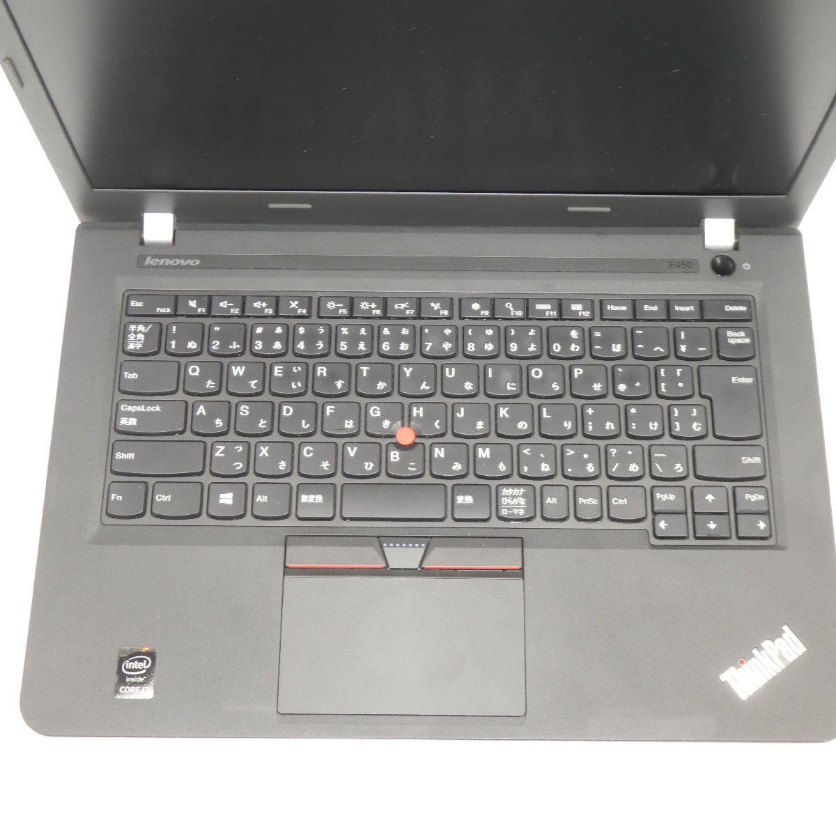 Lenovo ThinkPad E450 Core i7-5500U 2.4GHz/8GB/SSD500GB/14インチ/OS無/動作未確認/AC無【栃木出荷】_画像3