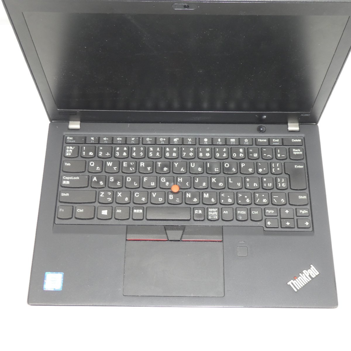 1円～Lenovo ThinkPad X280 Core i5-8250U 1.6GHz/8GB/SSD256GB/12インチ/OS無/動作未確認【栃木出荷】_画像3