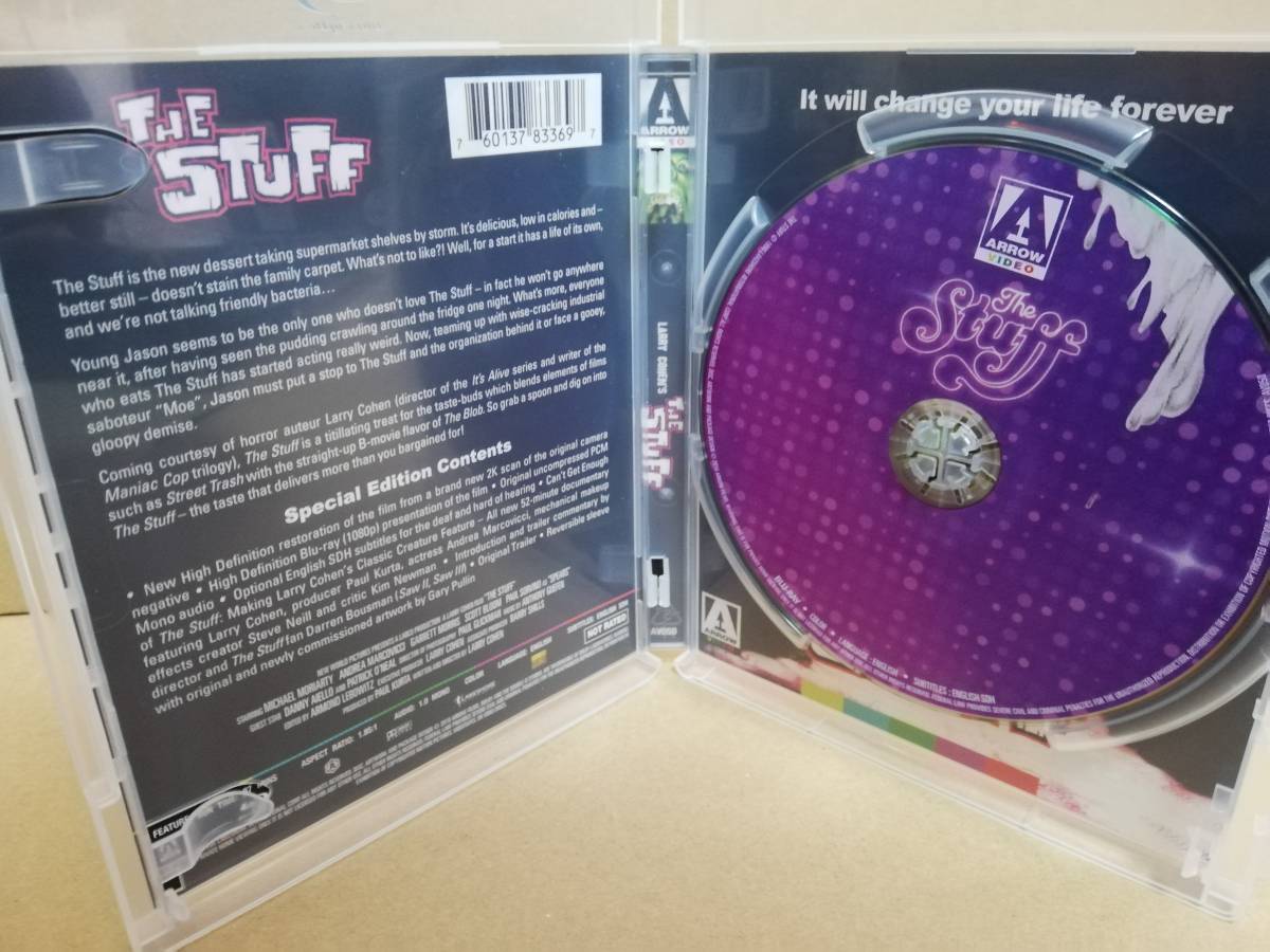 The Stuff 輸入版ブルーレイ（邦題：ザ・スタッフ ゾンビのデザート）の画像3