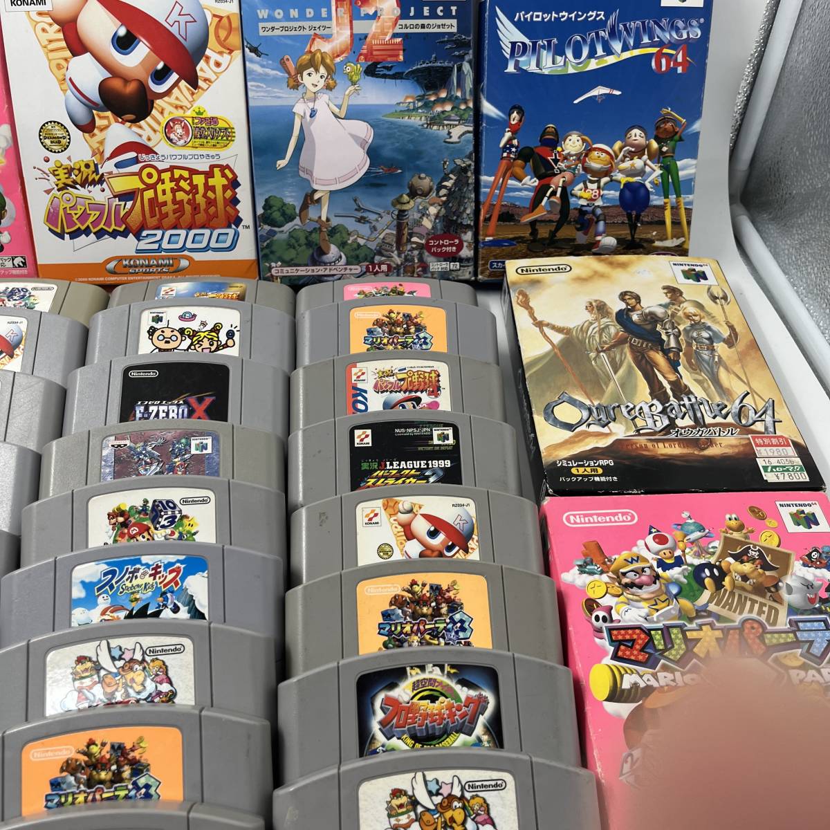 ニンテンドー64 ゲームソフト 合計60本 任天堂 ニンテンドウ ニンテンドー64 ゲームソフト 合計60本 任天堂 ニンテンドウ