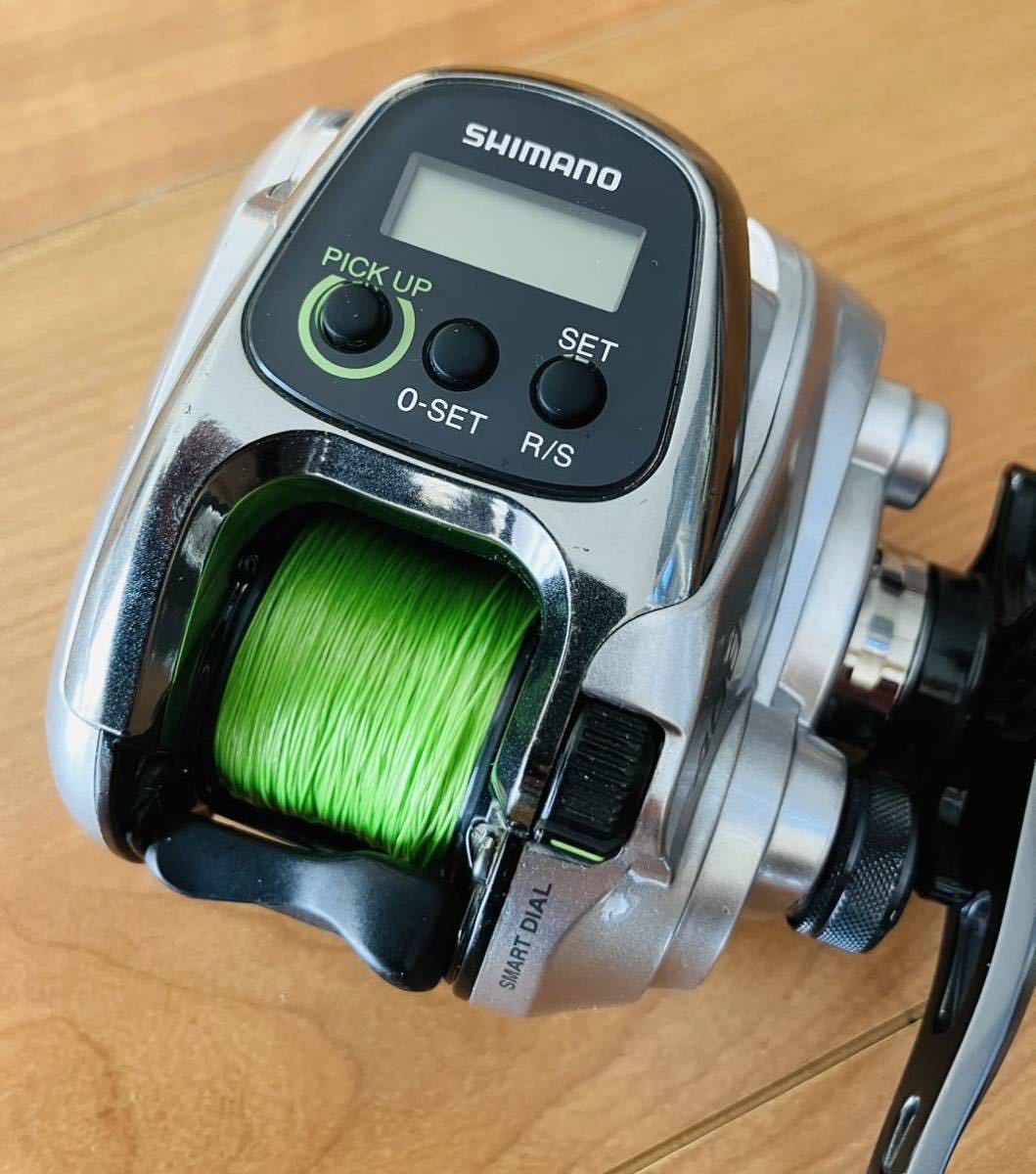 シマノ フォースマスター400 ライン、未使用仕掛け付 動作確認済 SHIMANO Force Master 400シマノ電動リール タチウオ、電動ジギング等に。_画像4