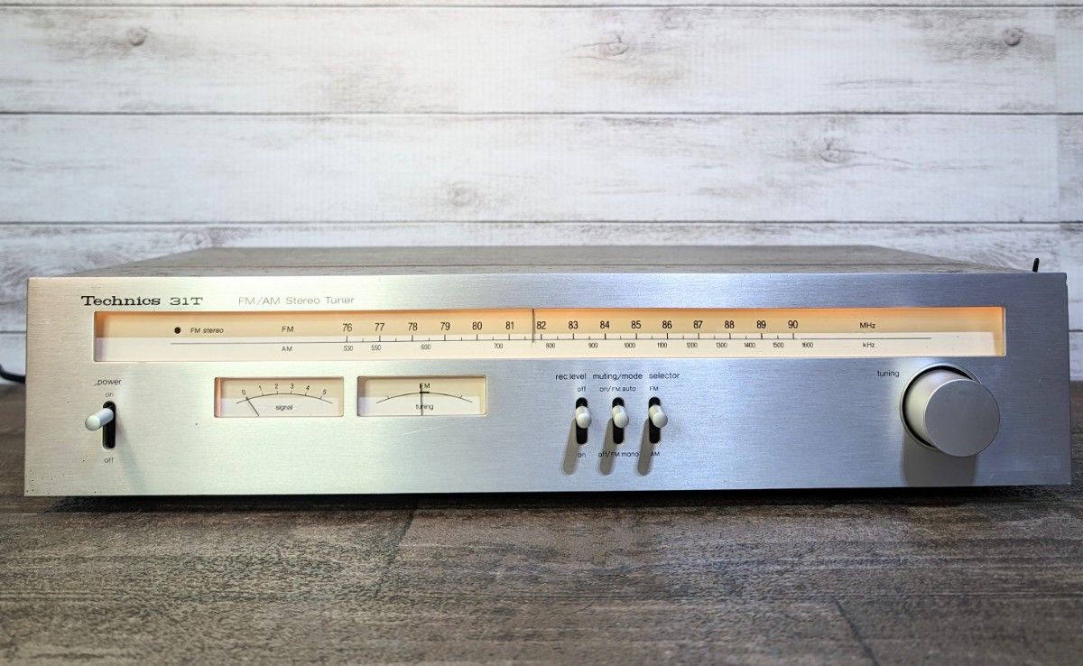 動作確認済】Technics FM/AMチューナー ST-9031T|Yahoo!フリマ 動作確認済】Technics FM/AMチューナー ST-9031T|Yahoo!フリマ