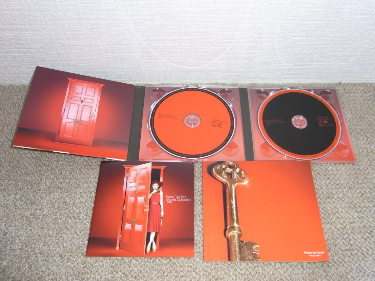西野カナ 「Secret Collection〜RED〜」「Secret Collection〜GREEN〜」ベストアルバム 初回盤DVD付 2枚セット_画像3