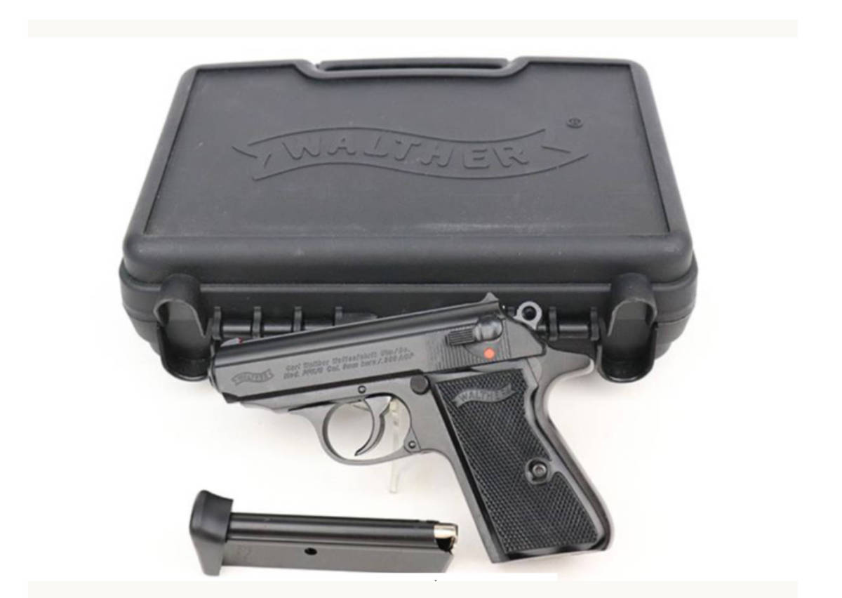 ◇ 実物 ◇ ワルサー PPK/S Made in Germany 純正ハードケース! 付属品 