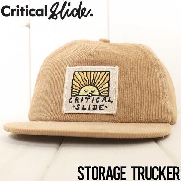 【送料無料】スナップバックキャップ 帽子 Critical Slide クリティカルスライド TCSS ティーシーエスエス STORAGE TRUCKER CAP HW2366