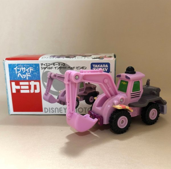 トミカ　ショベルド　インサイド・ヘッド・ピンポン　特別仕様車　ディズニーモータース　TOMICA　同梱可 DISNEY MOTORS (Emrk_twn)_画像1