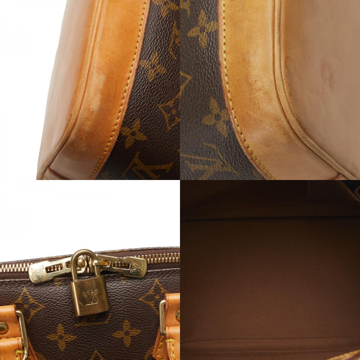 ルイ ヴィトン モノグラム アルマPM ハンドバッグ M53151 ブラウン PVC レザー レディース LOUIS VUITTON 【中古】_画像9