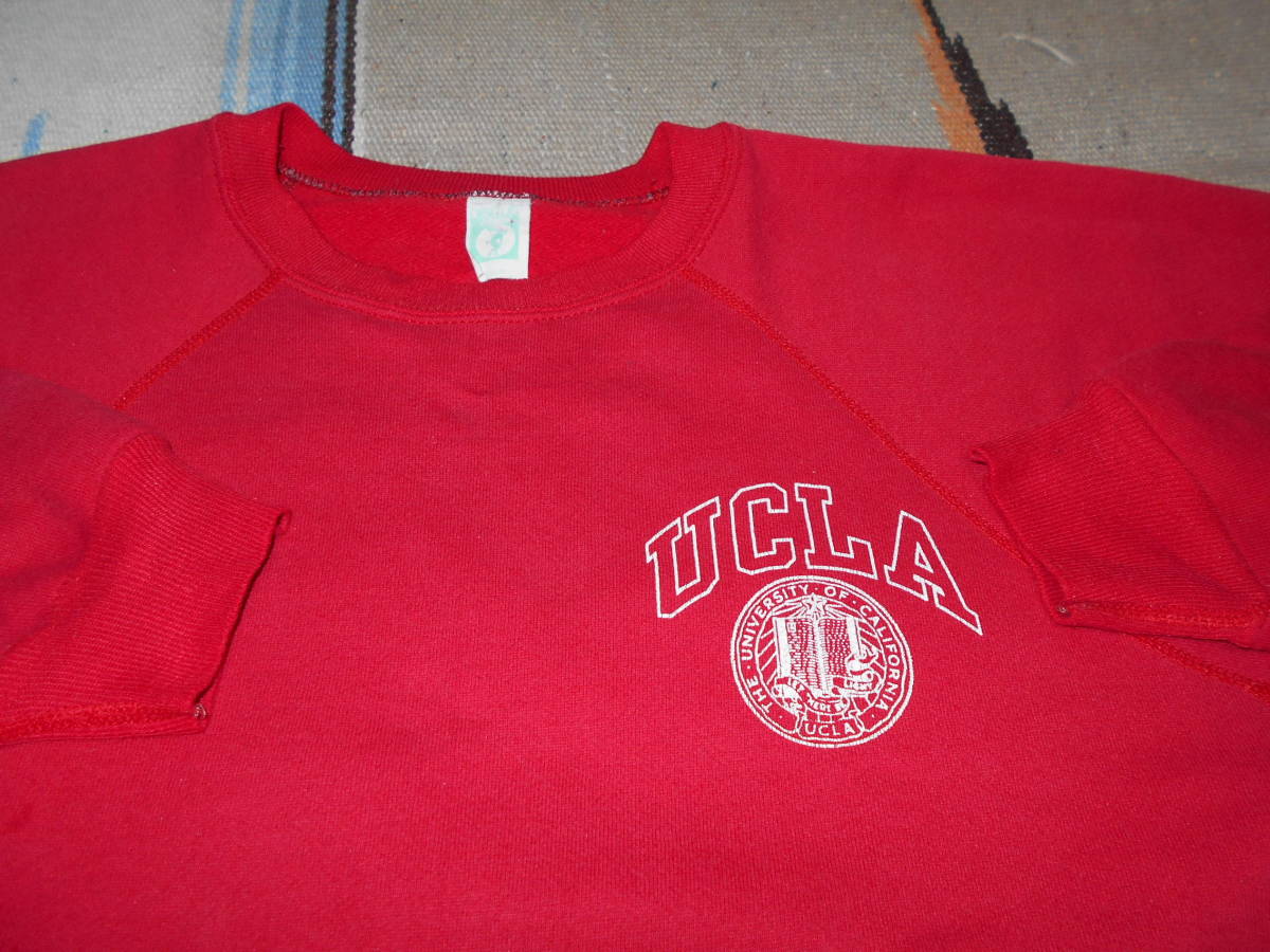 １９８０年代製 UCLAカリフォルニア大学 DISCUSディスカス スウェットUNIVERSITY OF CALIFORNIA LOSANGELESビンテージ MADE IN USA VINTAGE