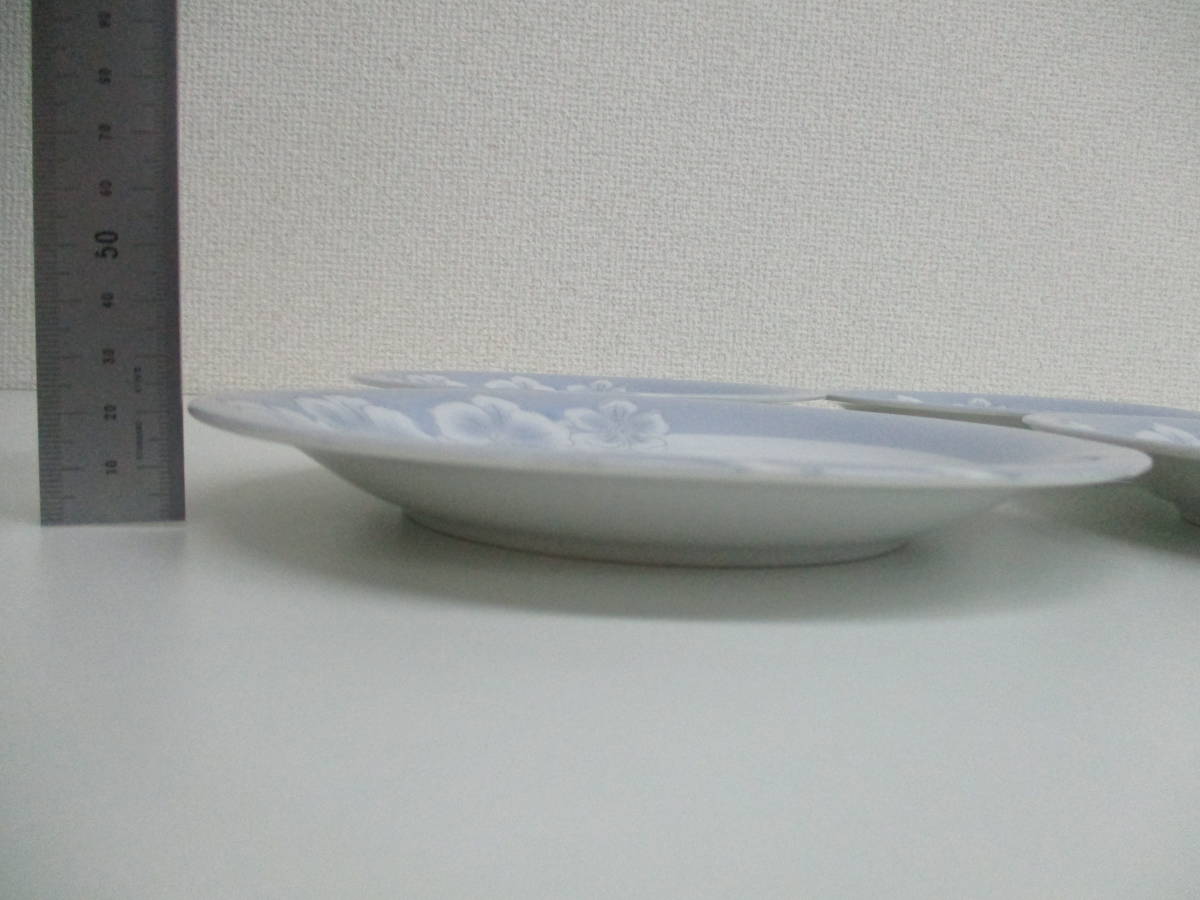 中古 食器 皿 プレート 8枚 4客セット PORCELAINE GIVENCHY 中古 食器 皿 プレート 8枚 4客セット PORCELAINE GIVENCHY