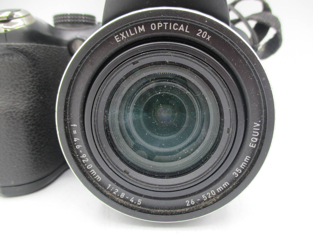 中古 カメラ カシオ CASIO EXILIM EX-FH20 エクシリム ブラック / ニコン NIKON D70 AF NIKKOR 28-70mm 1:3.5-4.5D ※動作未確認 ／A_画像3