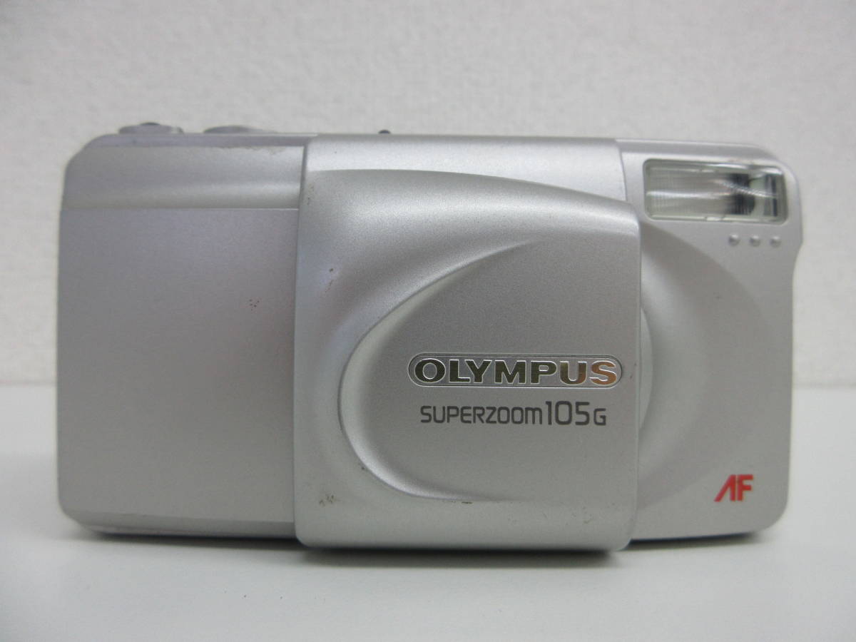 中古 カメラ オリンパス OLYMPUS SUPERZOOM 105G コンパクトフィルムカメラ ※通電のみ確認済 ／J_画像2