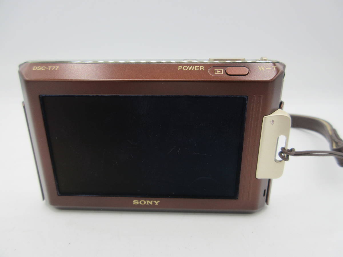 中古 カメラ SONY ソニー Cyber-Shot サイバーショット DSC-T77 3.5-4.6/6.18-24.7 ※動作未確認 ／U_画像5