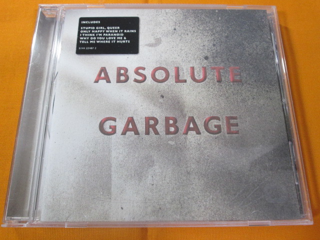 ♪♪♪ ガービッジ Garbage 『 Absolute Garbage 』輸入盤 ♪♪♪_画像1